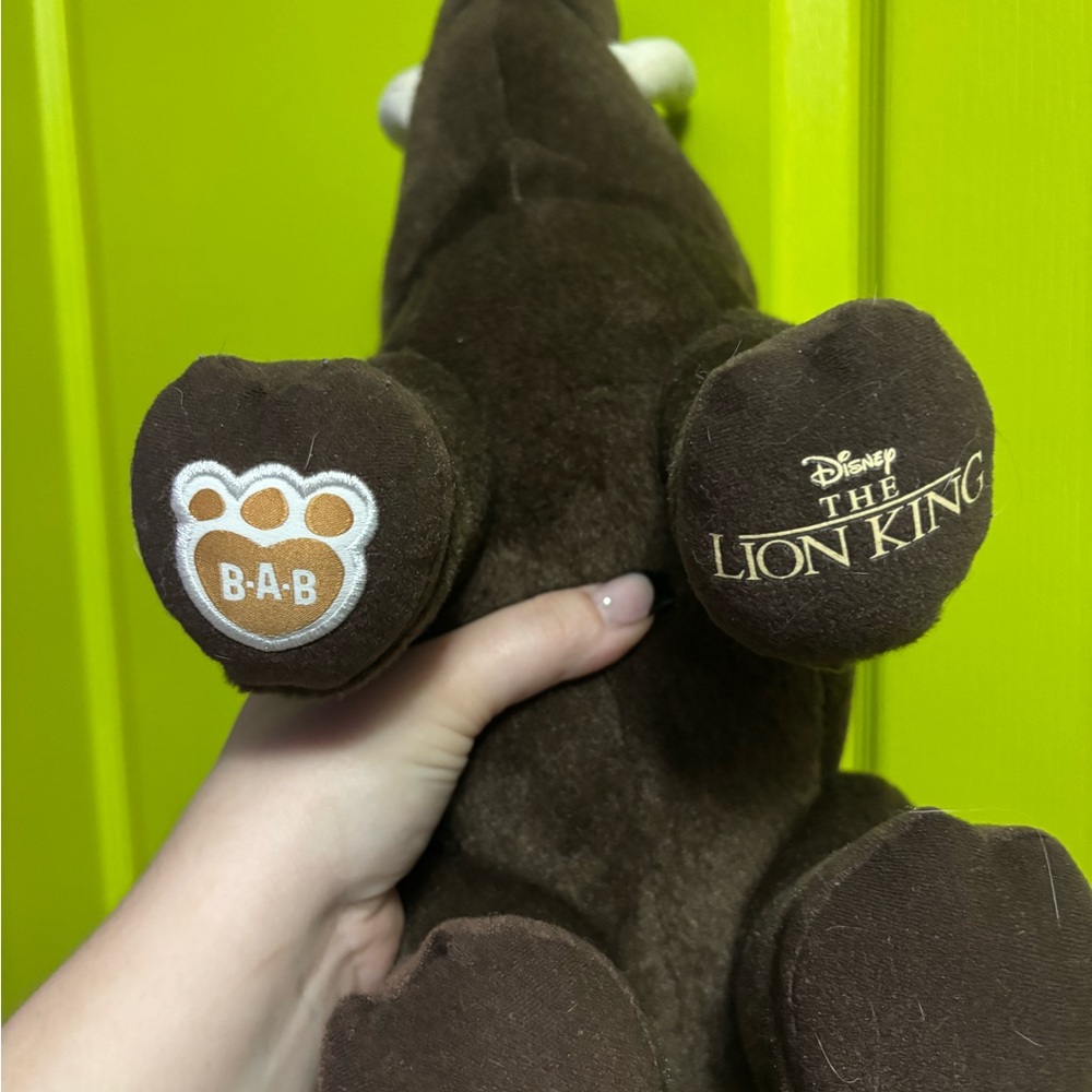 Pumbaa Build-a-Bear - Picture 3 of 4